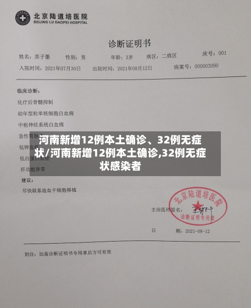 河南新增12例本土确诊、32例无症状/河南新增12例本土确诊,32例无症状感染者-第2张图片