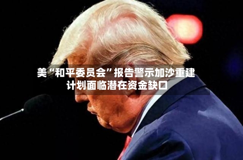 美“和平委员会”报告警示加沙重建计划面临潜在资金缺口-第2张图片