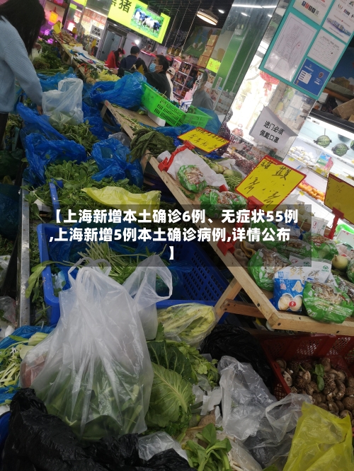 【上海新增本土确诊6例、无症状55例,上海新增5例本土确诊病例,详情公布】-第2张图片