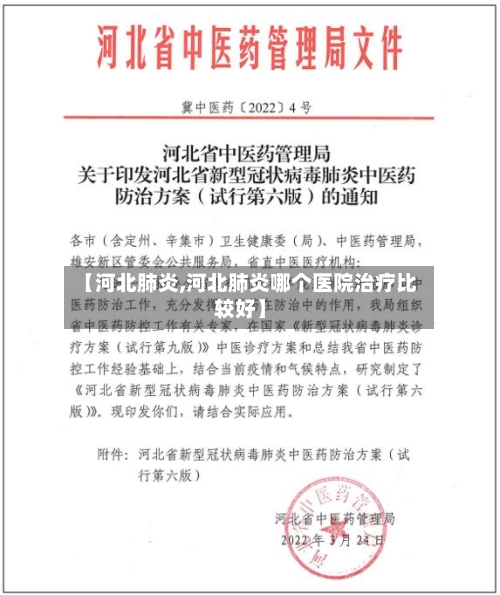 【河北肺炎,河北肺炎哪个医院治疗比较好】-第2张图片