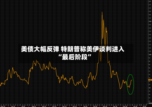 美债大幅反弹 特朗普称美伊谈判进入“最后阶段”-第2张图片