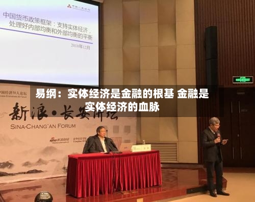 易纲:实体经济是金融的根基 金融是实体经济的血脉-第2张图片
