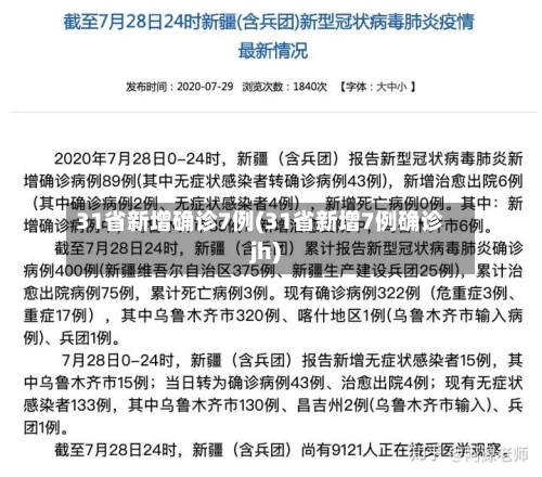 31省新增确诊7例(31省新增7例确诊jh)-第2张图片